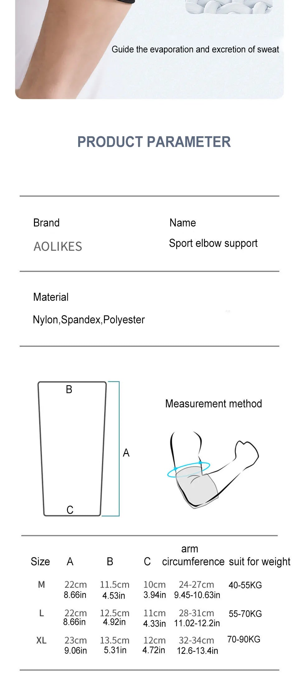 Elbow Brace Compression Sleeve