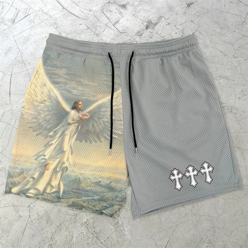Assorted City of Angels Logo Workout Shorts