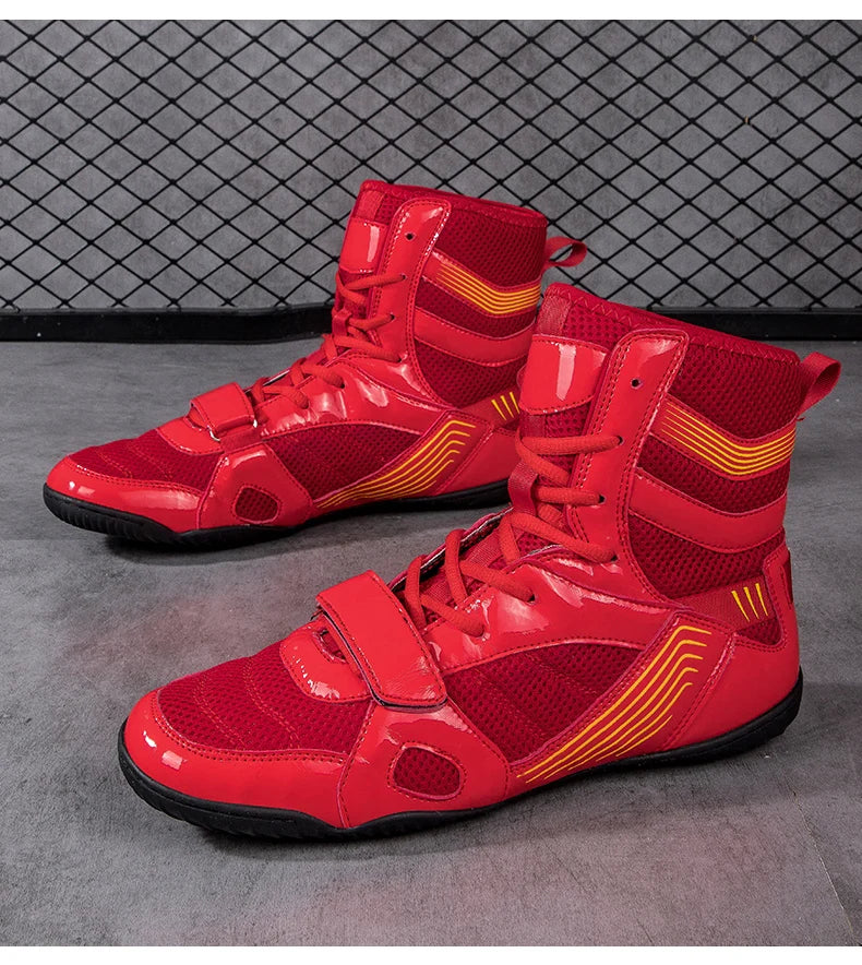 Breathable Professional Boxing/Wrestling Shoes #5