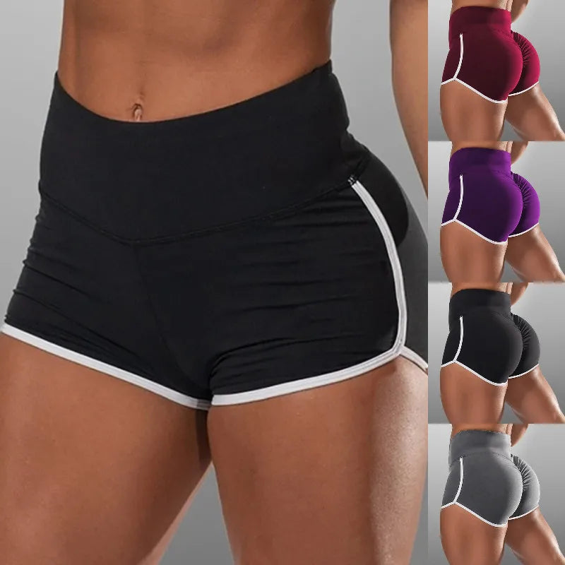 High Waist Exercise Shorts