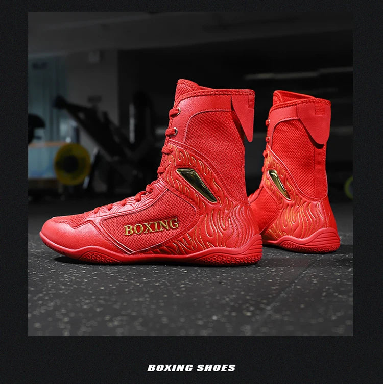 "Rising Flame" Assorted Professional Boxing Shoes