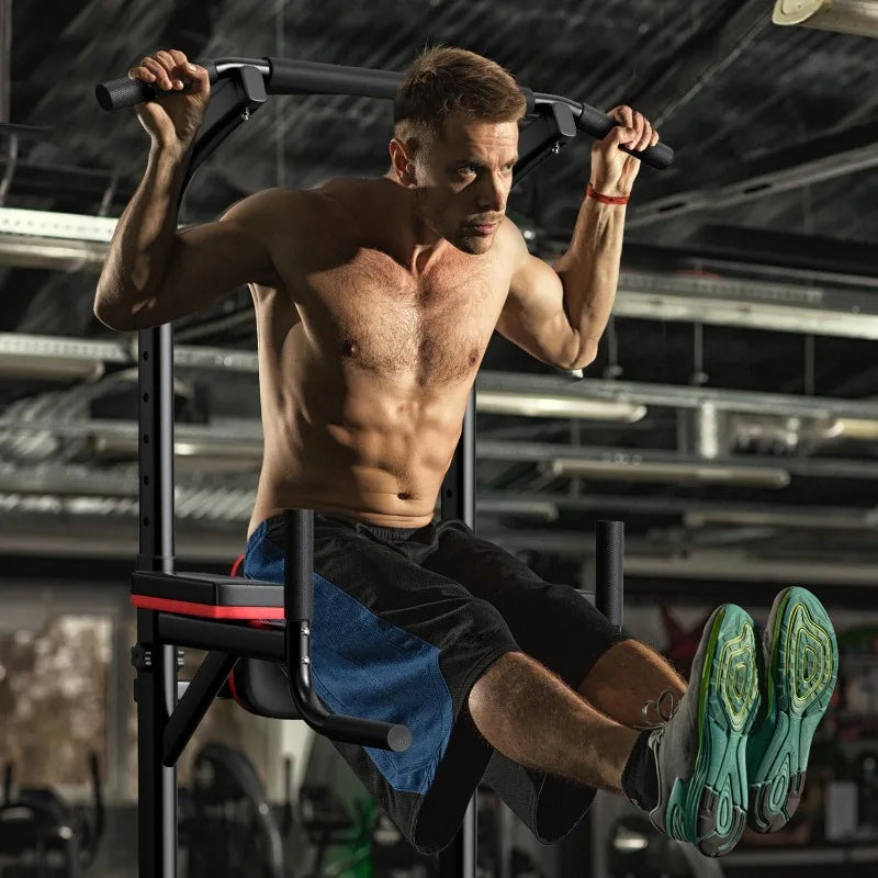 Power Tower - Pull Up Bar Dip Station