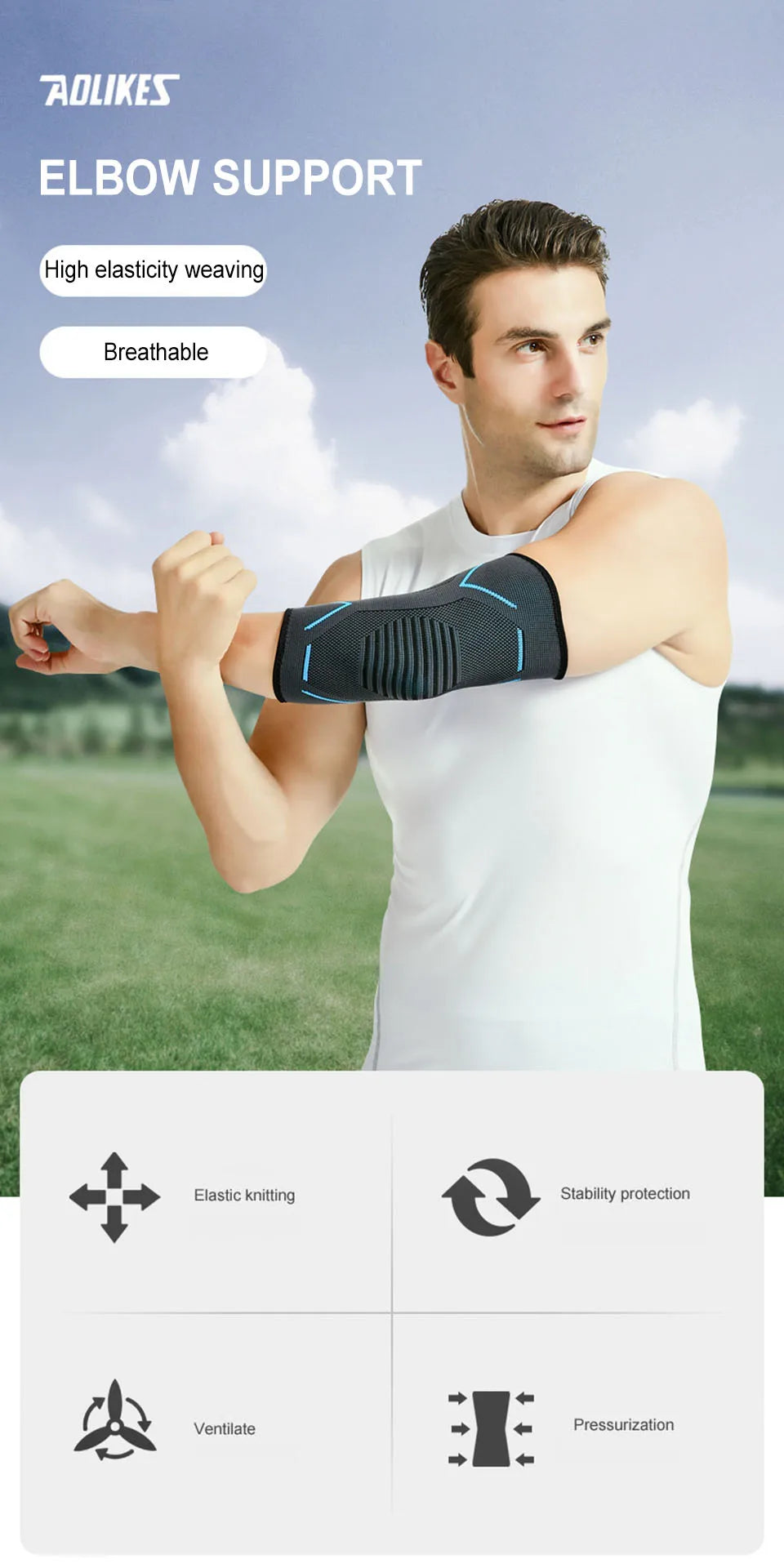 Elbow Brace Compression Sleeve