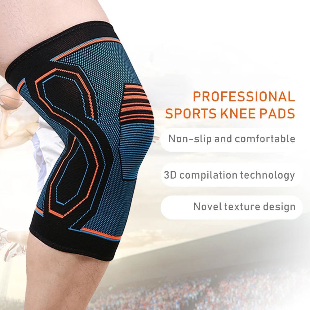 Compression Knee Brace Sleeves (1 Pair)