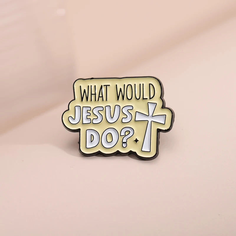 Cute CHRISTIAN Cartoon Enamel Pins