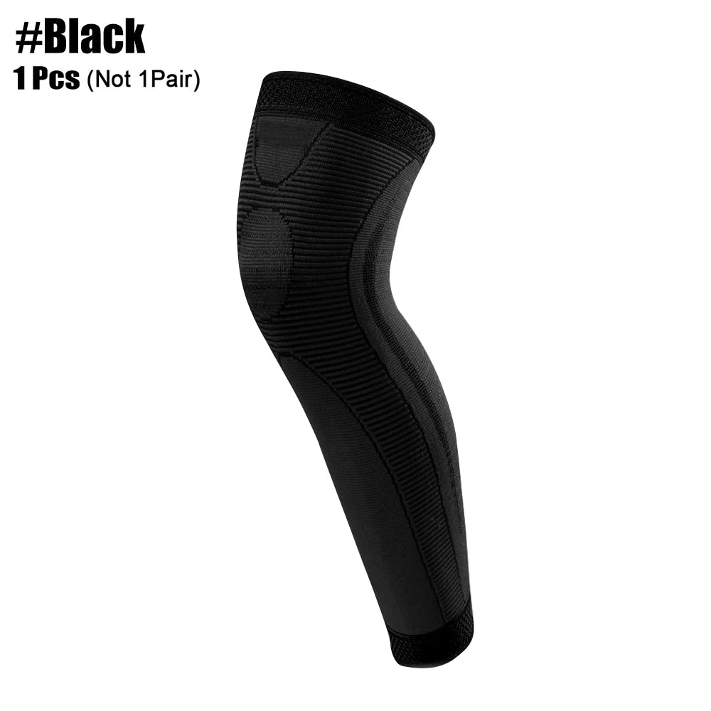 Long Leg Compression Sleeves + Knee Support