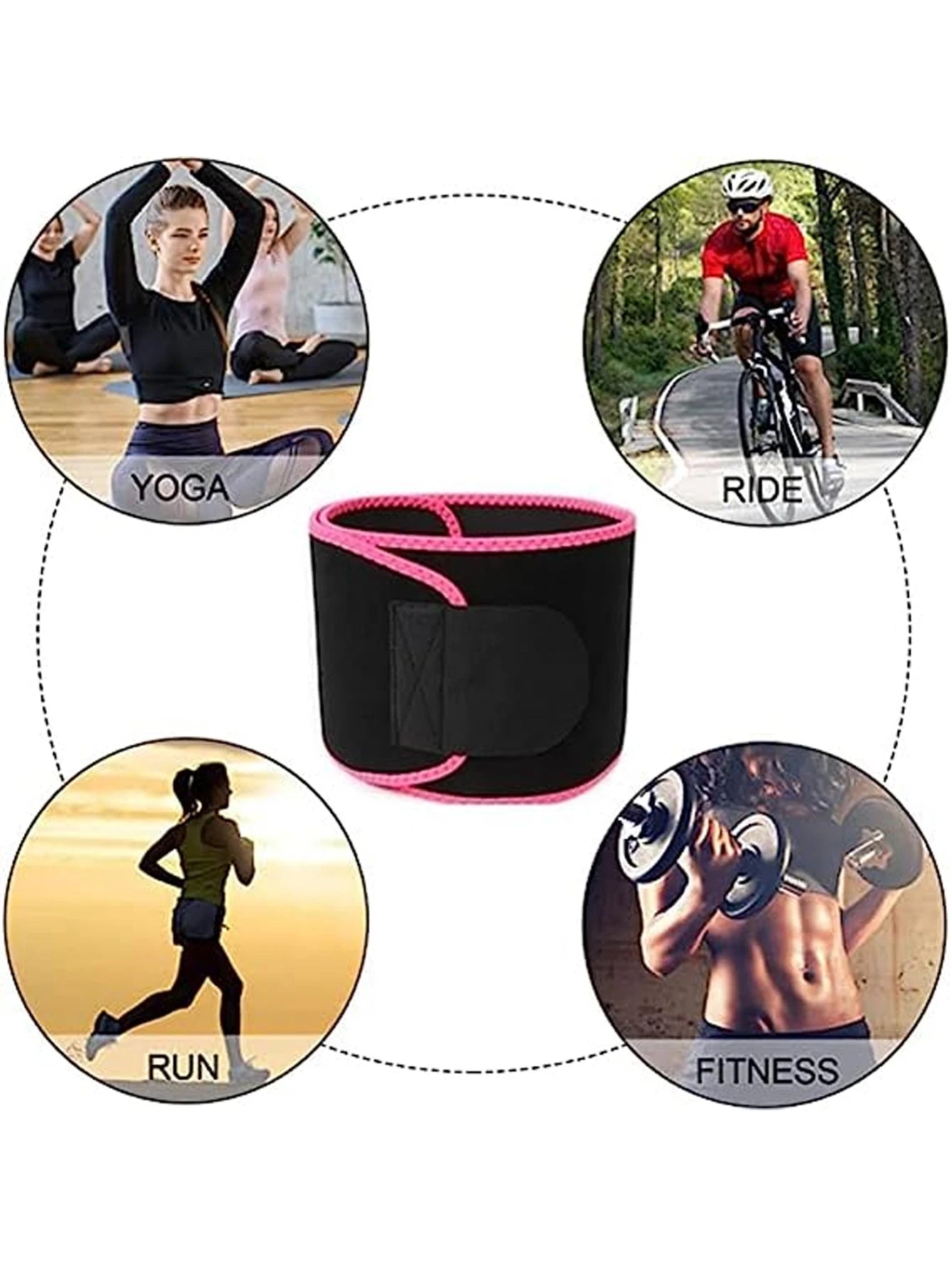 Abdominal Compression Sweat Belt #2