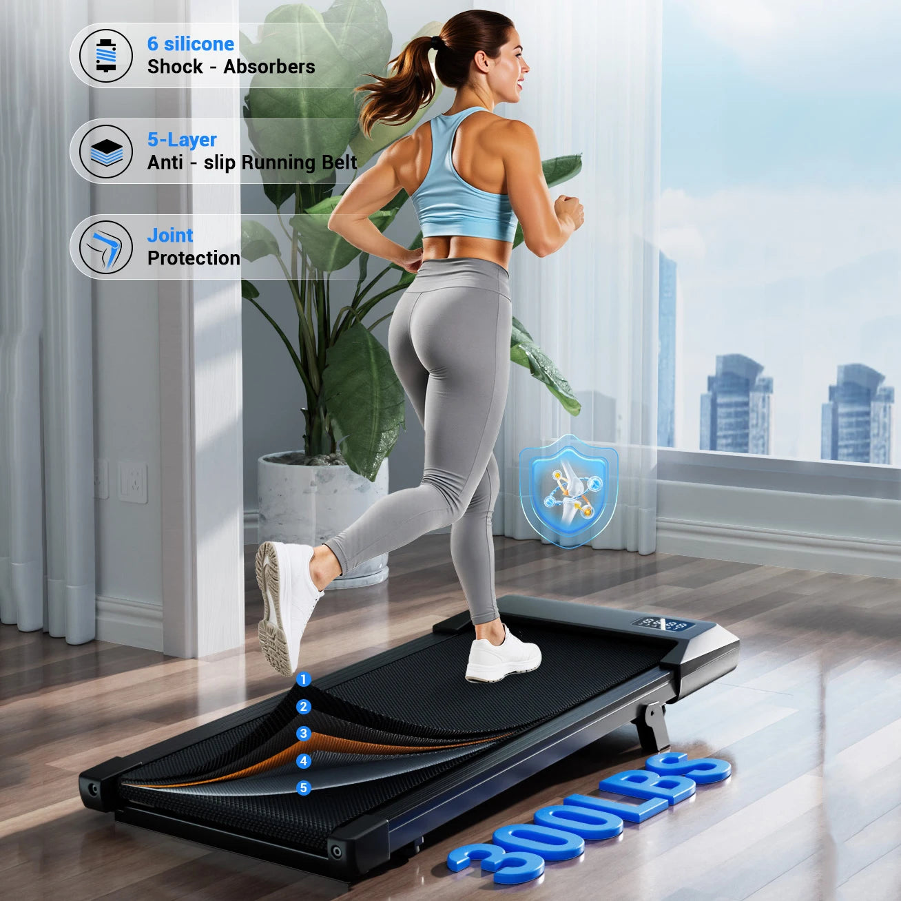 Foldable Smart Treadmill