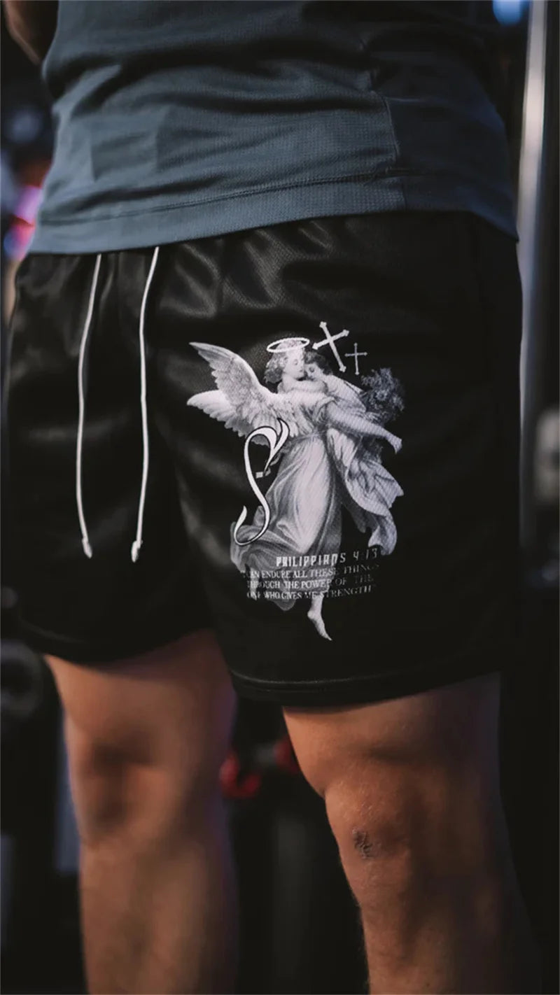 Assorted City of Angels Logo Workout Shorts