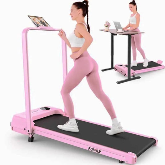 Pink Folding Treadmill (Shock Absorbant)
