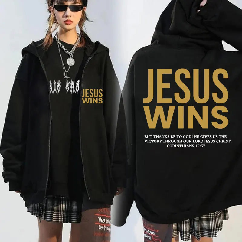 Assorted Faith-Based Zip-Up Hoodies (Christian Apparel)