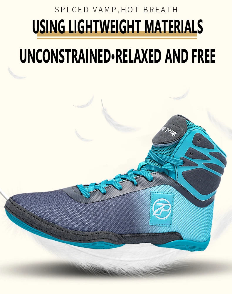 Vibrant Professional Boxing/Wrestling Shoes