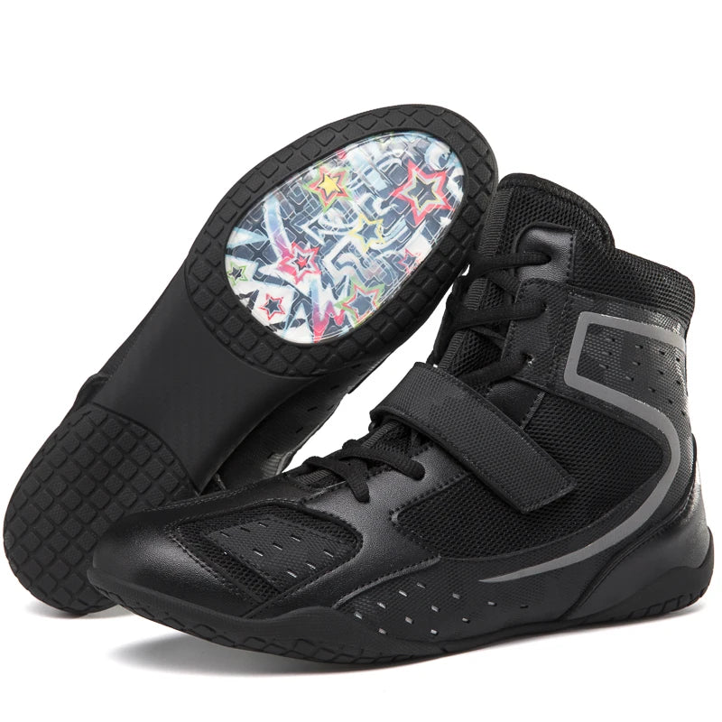 "Camo Print" Professional Boxing/Wrestling Shoes