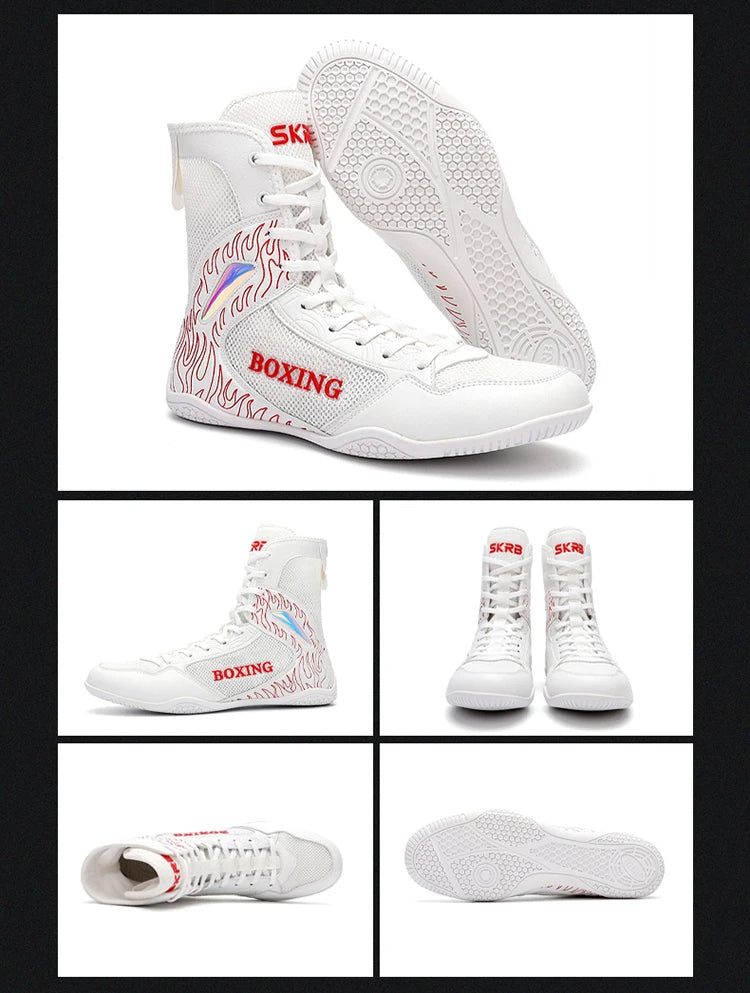 "Rising Flame" Assorted Professional Boxing Shoes