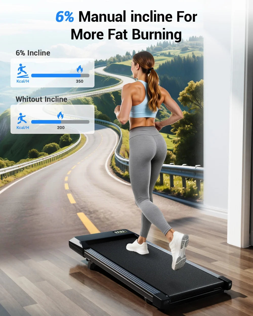 Foldable Smart Treadmill