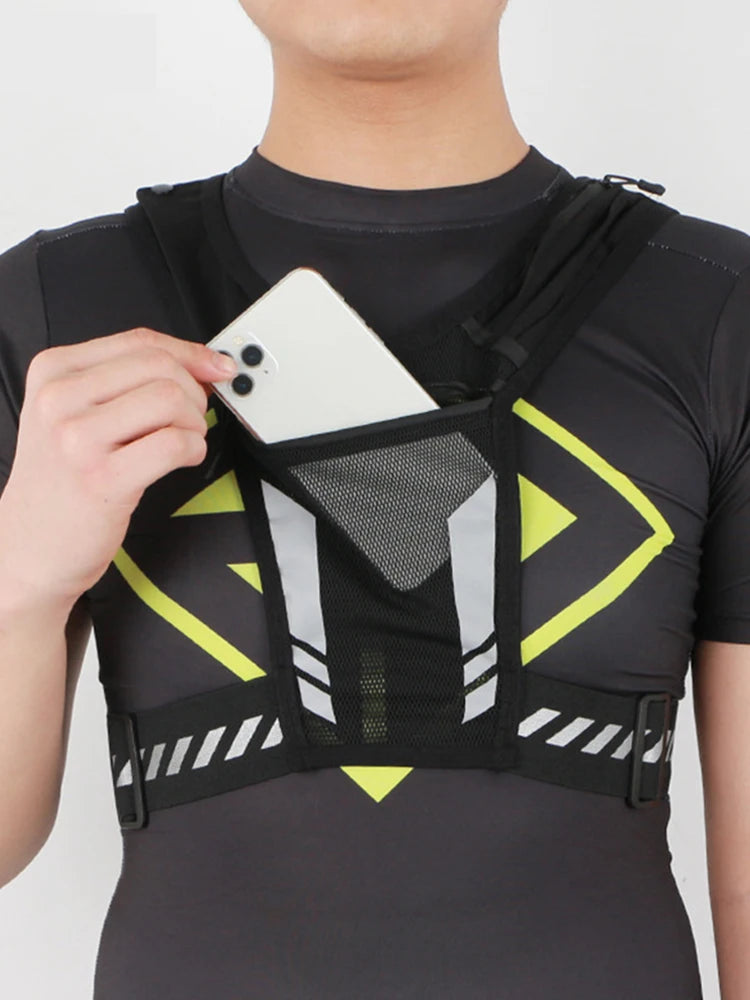 Reflective Mesh Hydration Harness