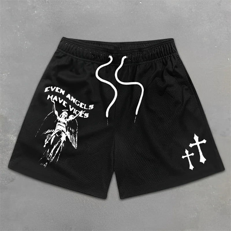 Assorted City of Angels Logo Workout Shorts