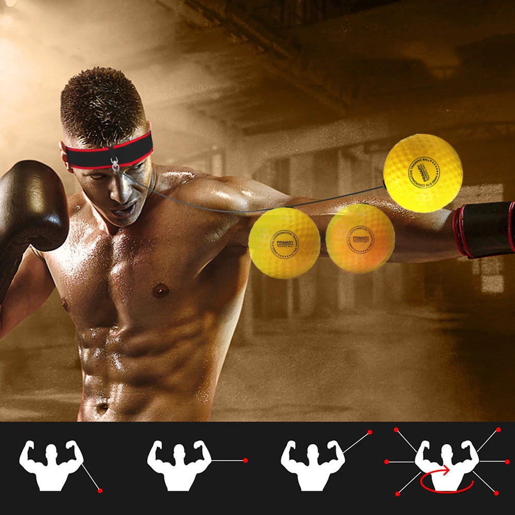 Head-Mounted Boxing Speed Ball