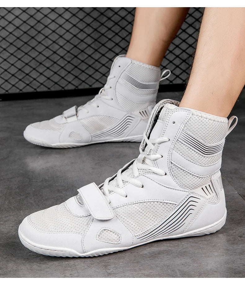 Breathable Professional Boxing/Wrestling Shoes #5