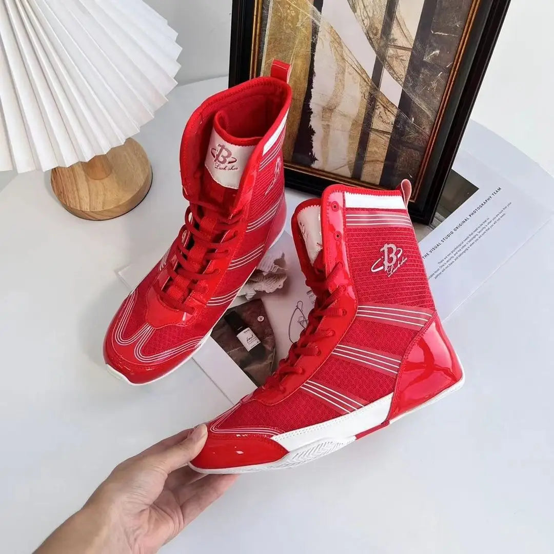 Vibrant Professional Boxing/Wrestling Shoes #3