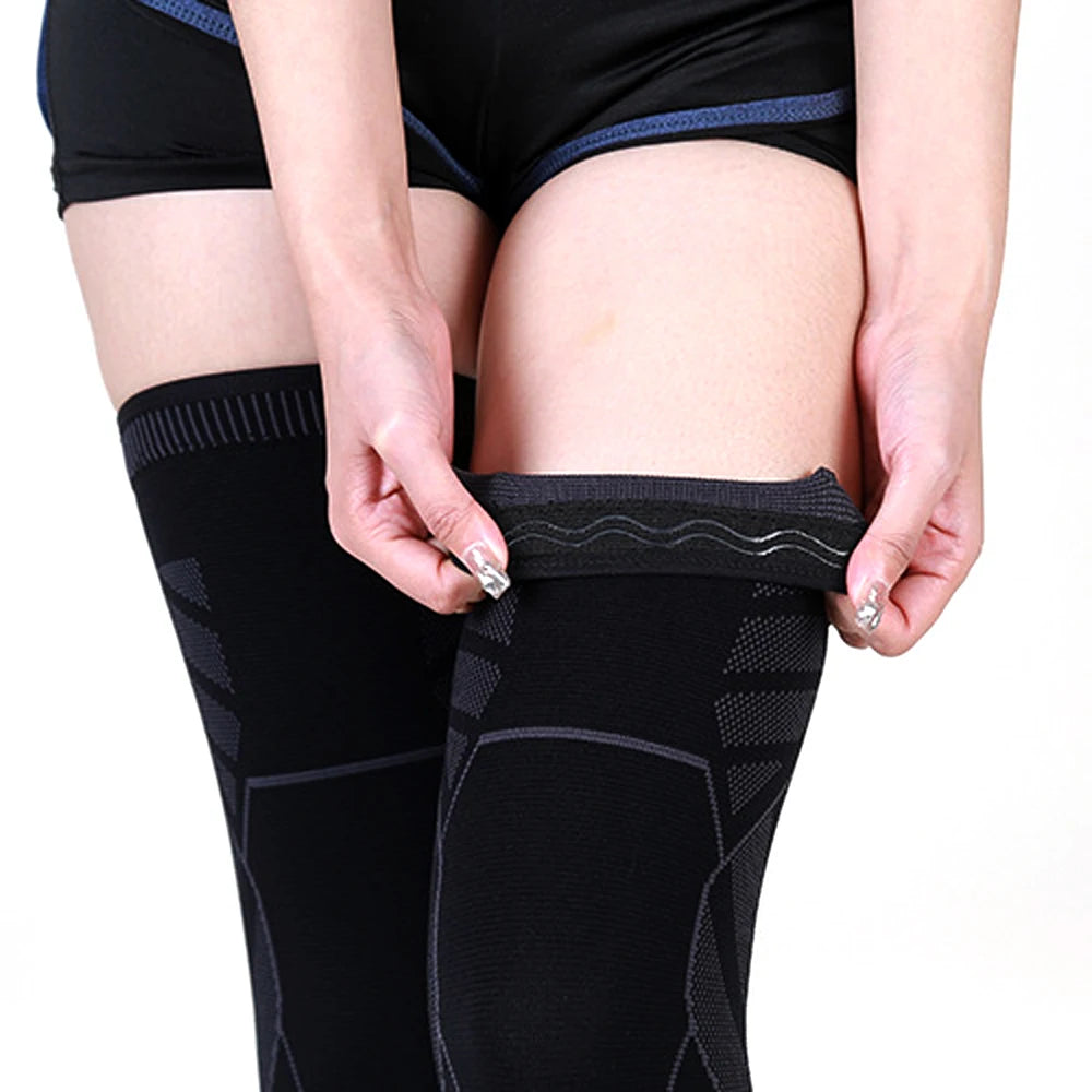 Long Leg Knee Brace Compression Sleeves