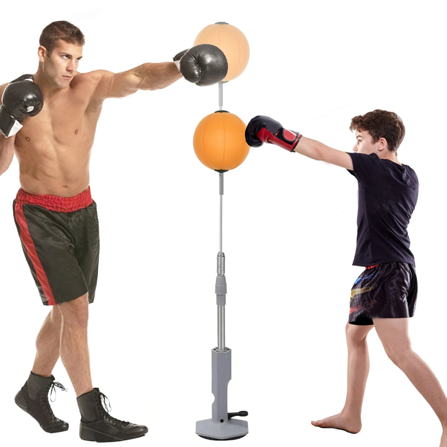 Lightweight Boxing Speed Bag (Suction Stand)