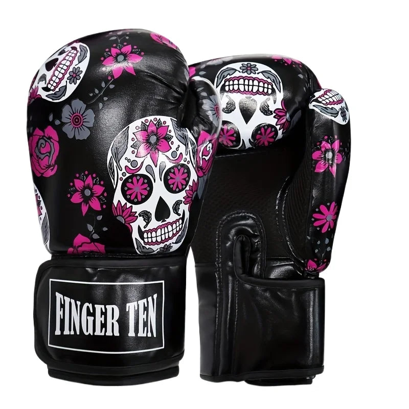 "Rosa de la Muerte" Professional Boxing Gloves