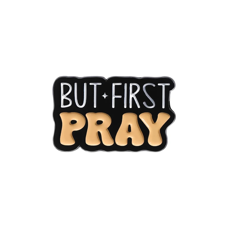 Cute CHRISTIAN Cartoon Enamel Pins